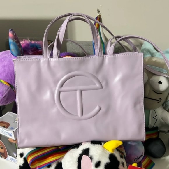 Telfar Brand New Women Light purple Medium Shopping Bag - Picture 1 of 2